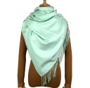 Ladies' Cashmere Scarf 200 x 70 cm Large Solid-Coloured Scarf with Fringes at the Ends Elegant Wrap for the Shoulders or Scarf Around 34