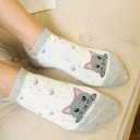 Ladies' Cat Socks - 5 Pairs 3