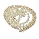 Ladies' Chain Belt with Pearls 2