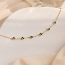 Ladies' Chain Bracelet with Stones H158 4