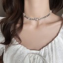 Ladies' Choker Necklace with Butterfly 4