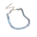 Ladies' Choker with Crystals, Adjustable, Elegant Accessory for Evening Events 7