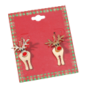 Ladies' Christmas Earrings N987 1