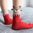 Ladies' Christmas Socks with Reindeer 4