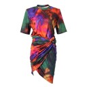 Ladies' Colourful T-Shirt and Skirt 1