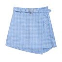 Ladies' Combined Mini Skirt with Belt 4