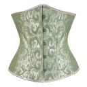 Ladies' Corset Front Fastening Back Lacing Plain with Patterns Polyester Spandex Elegant Shaping Top 19
