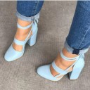 Ladies' Court Shoes Made of Synthetic Leather 7