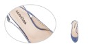 Ladies' Court Shoes with Striped Heel 7