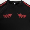 Ladies' Crop Top with Chinese Dragon 6