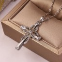 Ladies' Cross Necklace D343 4