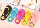 Ladies' Cute Flip Flops with Ducklings 9