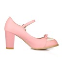 Ladies' Cute Heart Pumps J1757 7