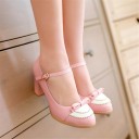 Ladies' Cute Heart Pumps J1757 8