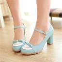 Ladies' Cute Heart Pumps J1757 12