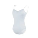 Ladies' Dance Bodysuit with Thin Straps and Deep Back Neckline Nylon Elastane for Ballet and Dance 8