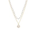 Ladies' Delicate Necklace with Pearls 9