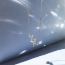 Ladies' Delicate Necklace with Stars 4