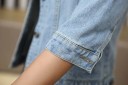 Ladies' Denim Jacket with Short Sleeves 6
