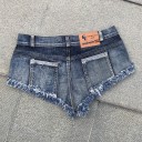 Ladies' Denim Mini Shorts Elvira 3