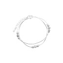 Ladies' Double Bracelet with Beads 5