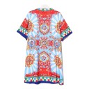 Ladies' Dress with Colourful Pattern 4