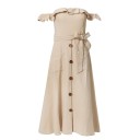 Ladies' Dress with Dropped Straps 4