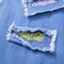 Ladies' Dress with Patches 5