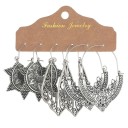 Ladies' Drop Earrings 3 Pairs 3