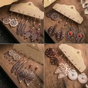 Ladies' Drop Earrings 3 Pairs G1018 16