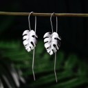 Ladies' Drop Earrings Leaf 1