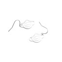 Ladies' Drop Earrings Mask 5