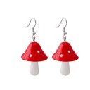 Ladies' Drop Earrings Mushrooms 11