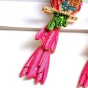 Ladies' Drop Earrings Parrots 6