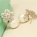 Ladies' Drop Earrings Pearl G173 3