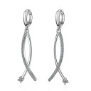 Ladies' Drop Earrings R66 8