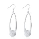 Ladies' Drop Earrings with a Ball 1
