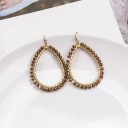 Ladies' Drop Earrings with Beads G1388 12