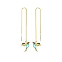Ladies' Drop Earrings with Bird 1