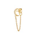 Ladies' Drop Earrings with Chain 19