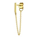 Ladies' Drop Earrings with Chain 32