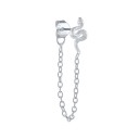 Ladies' Drop Earrings with Chain 7