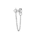 Ladies' Drop Earrings with Chain 10