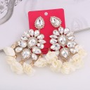 Ladies' Drop Earrings with Crystal G1239 14