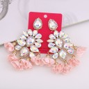 Ladies' Drop Earrings with Crystal G1239 17