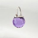 Ladies' Drop Earrings with Crystals 9