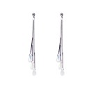 Ladies' Drop Earrings with Crystals G1365 1