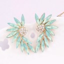 Ladies' Drop Earrings with Crystals G728 3