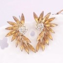 Ladies' Drop Earrings with Crystals G728 16