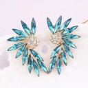 Ladies' Drop Earrings with Crystals G728 12